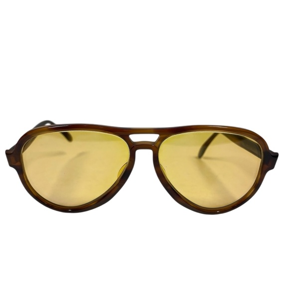 Vintage 1960’s Ray-Ban Ambermatic Vagabond Aviator Sunglasses Bausch & Lomb - Picture 2 of 10